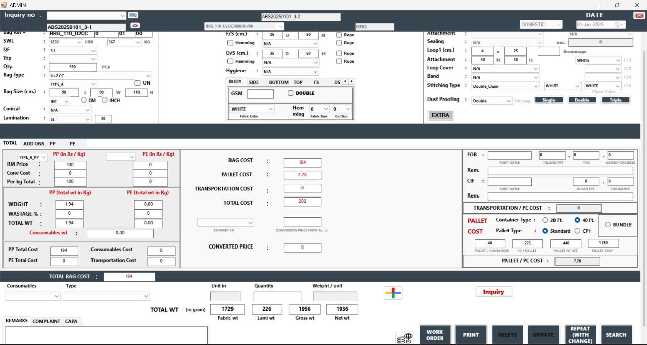 Quotation Process