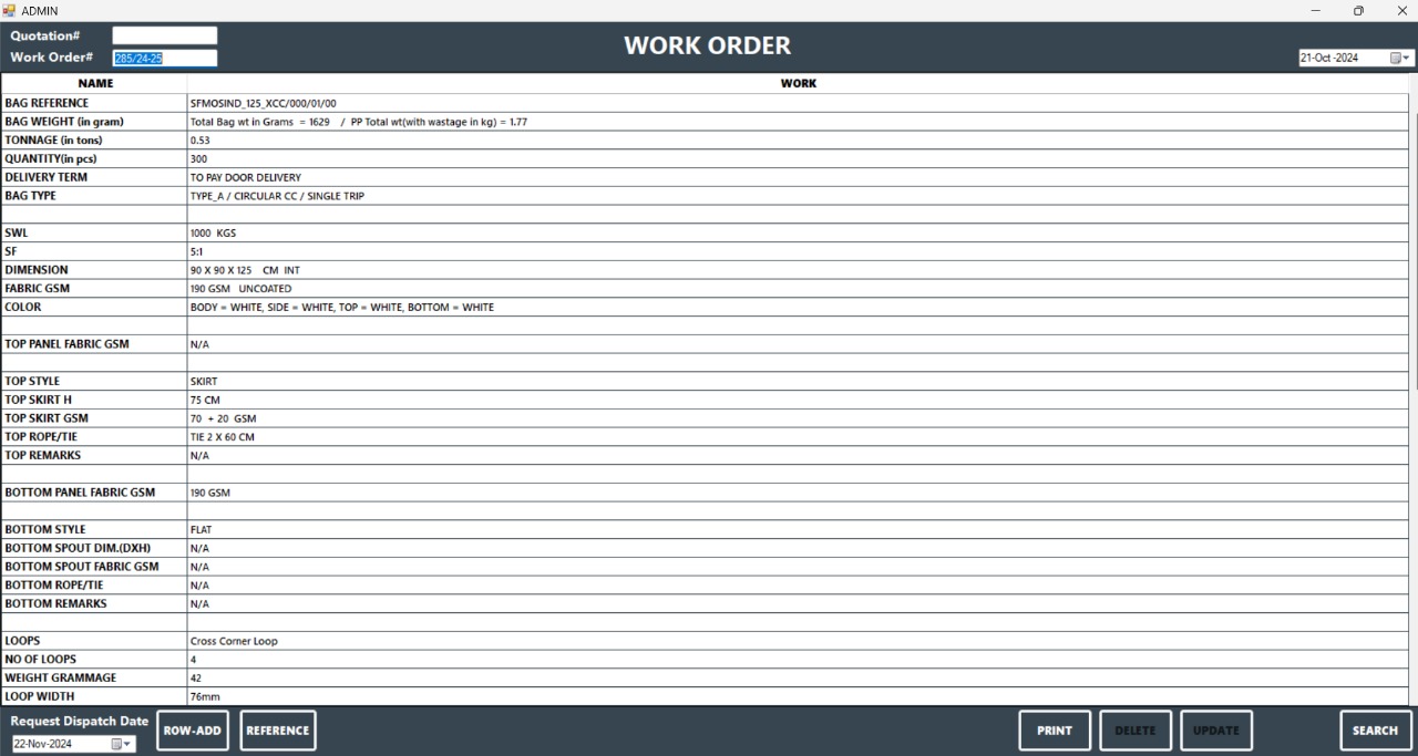 Work Order Process